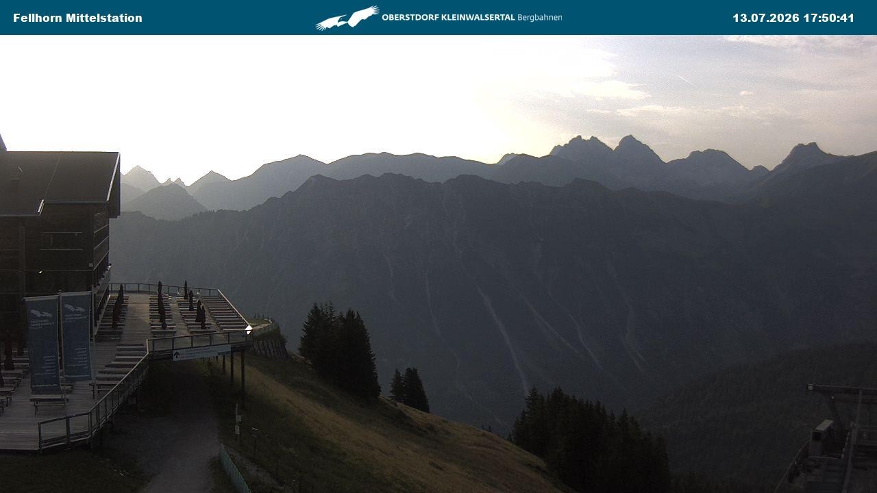 Archiv Foto Webcam Mittelstation am Fellhorn