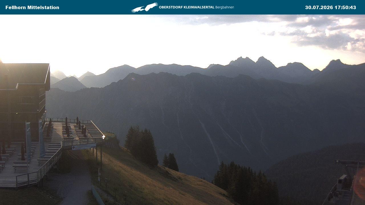 Archiv Foto Webcam Mittelstation am Fellhorn