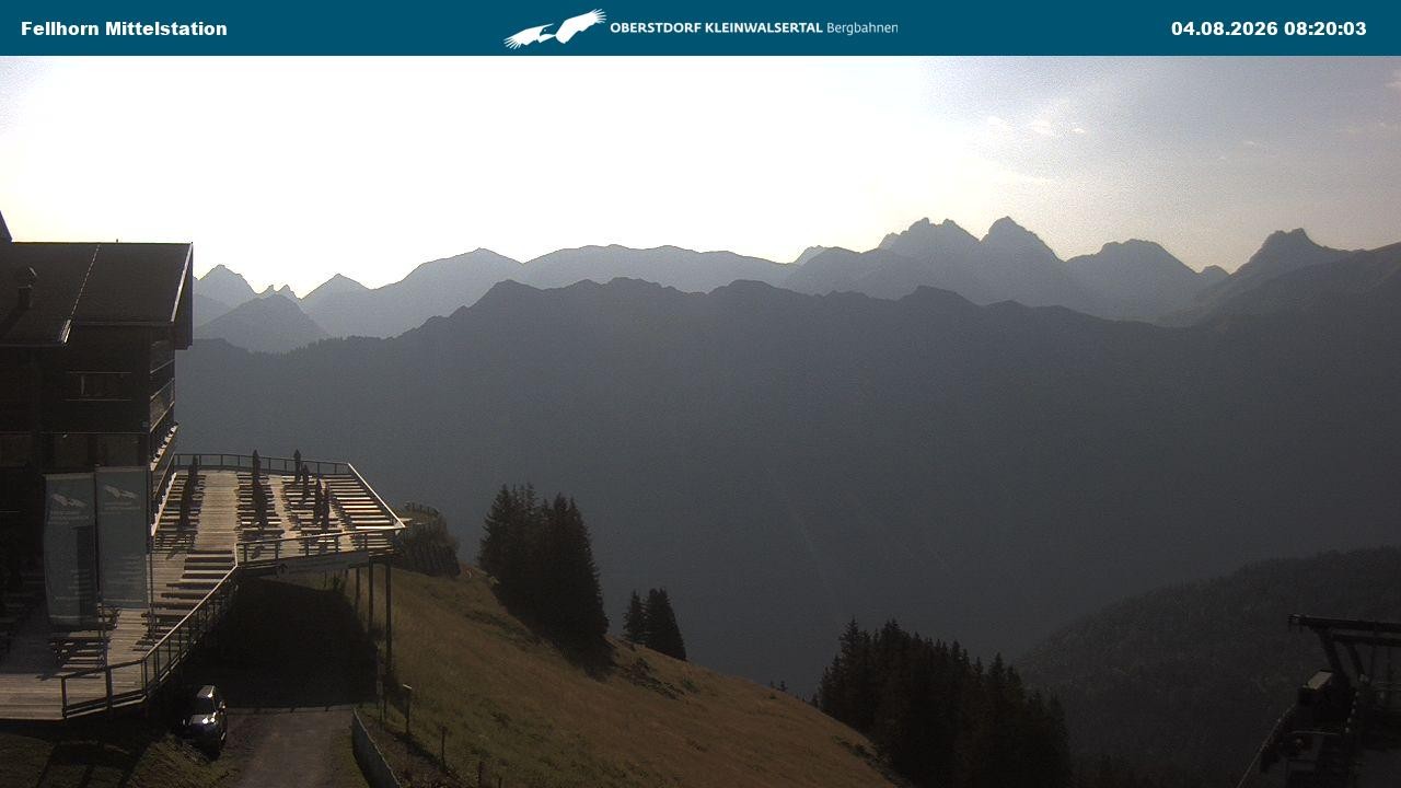 Archiv Foto Webcam Mittelstation am Fellhorn