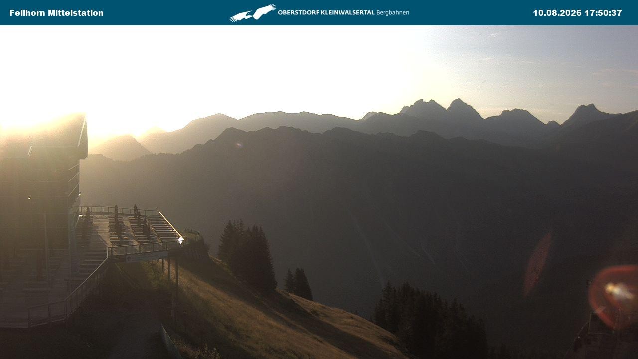 Archiv Foto Webcam Mittelstation am Fellhorn