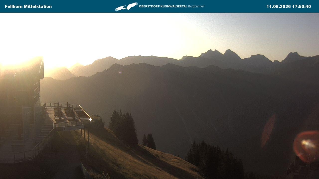 Archiv Foto Webcam Mittelstation am Fellhorn
