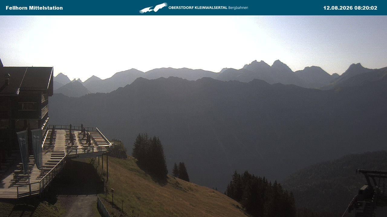Archiv Foto Webcam Mittelstation am Fellhorn