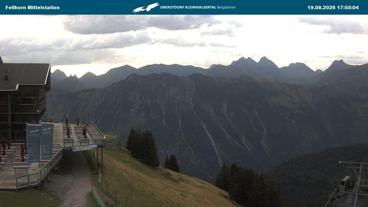 Archiv Foto Webcam Mittelstation am Fellhorn