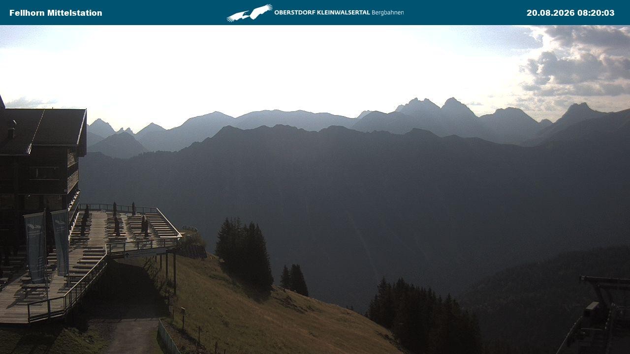Archiv Foto Webcam Mittelstation am Fellhorn