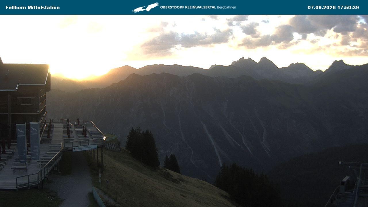 Archiv Foto Webcam Mittelstation am Fellhorn