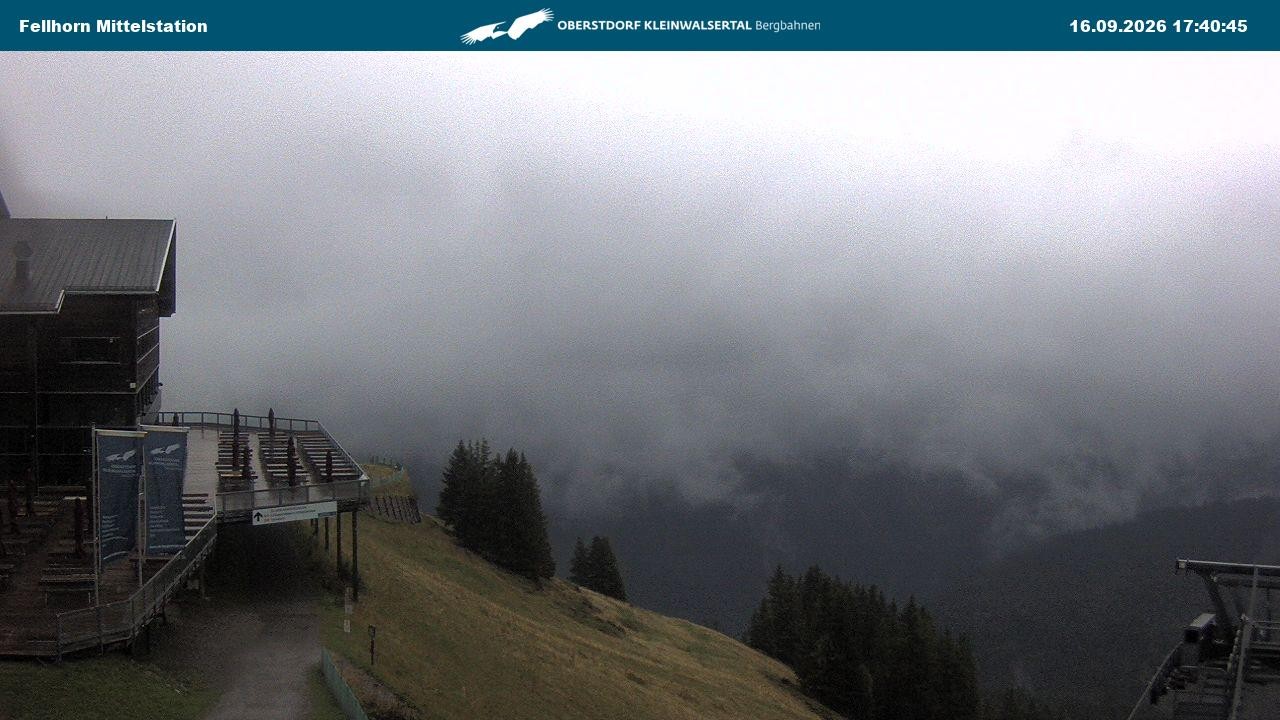 Archiv Foto Webcam Mittelstation am Fellhorn
