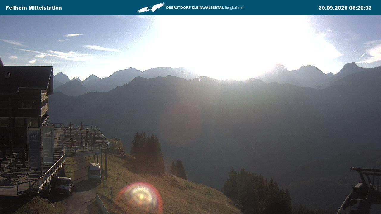 Archiv Foto Webcam Mittelstation am Fellhorn