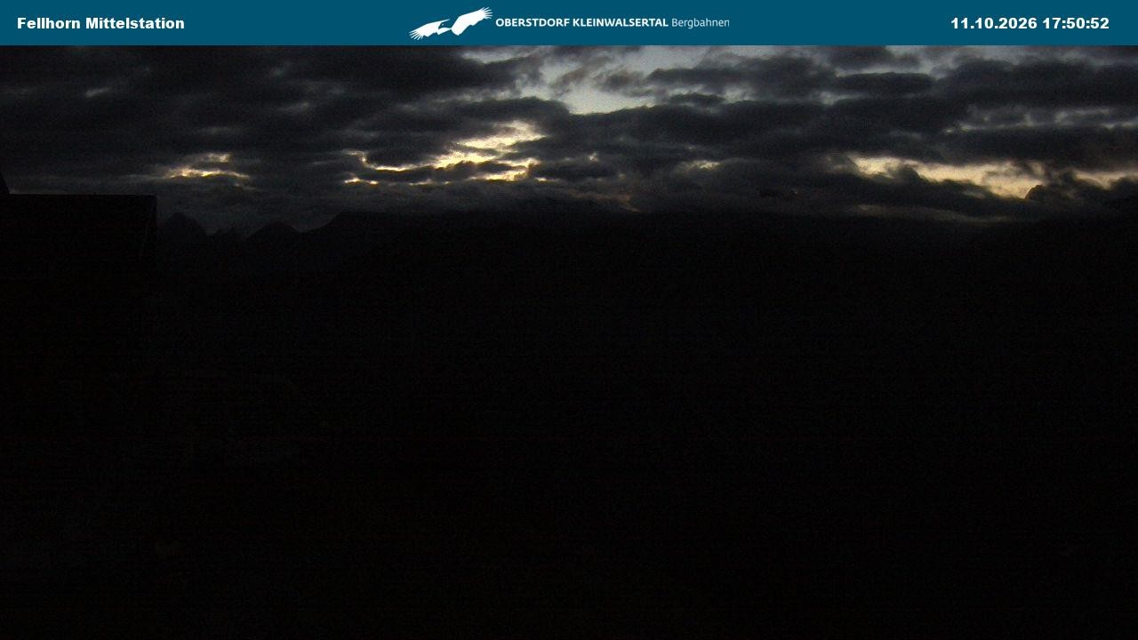 Archiv Foto Webcam Mittelstation am Fellhorn