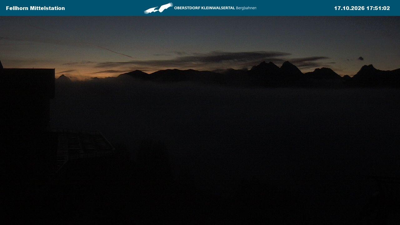 Archiv Foto Webcam Mittelstation am Fellhorn