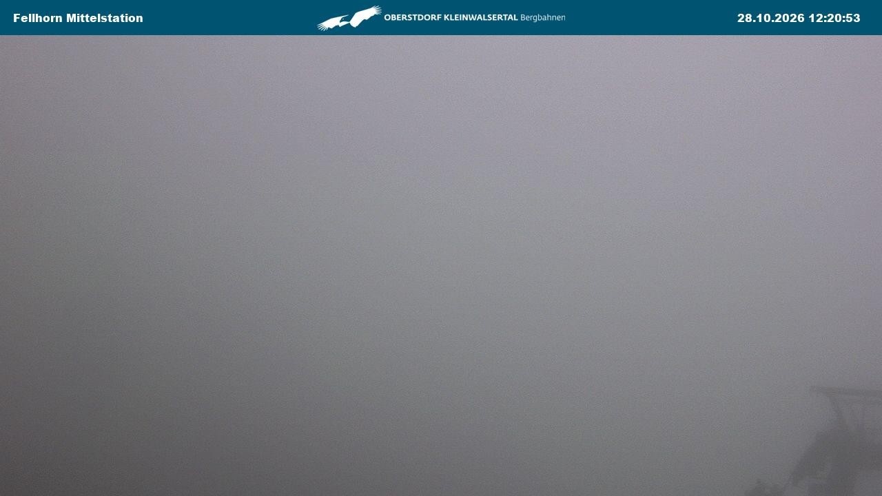 Archiv Foto Webcam Mittelstation am Fellhorn