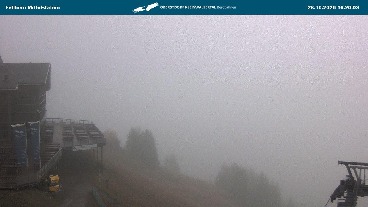 Archiv Foto Webcam Mittelstation am Fellhorn