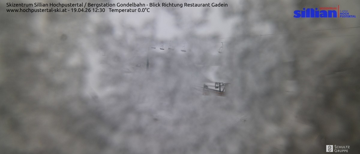 Archiv Foto Webcam Bergstation Gondelbahn in Sillian