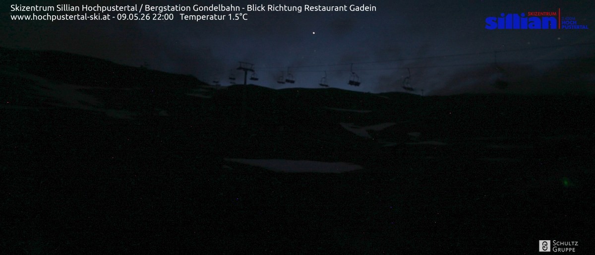 Archiv Foto Webcam Bergstation Gondelbahn in Sillian