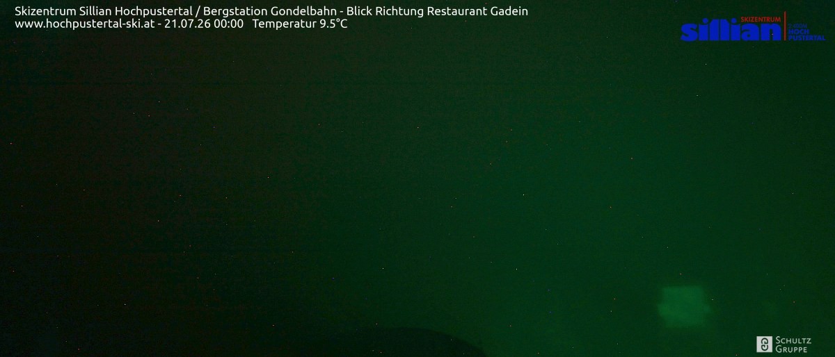 Archiv Foto Webcam Bergstation Gondelbahn in Sillian