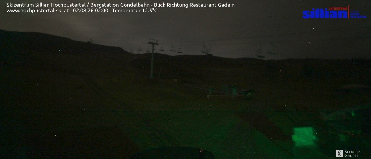 Archiv Foto Webcam Bergstation Gondelbahn in Sillian