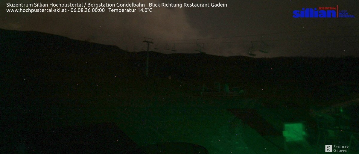 Archiv Foto Webcam Bergstation Gondelbahn in Sillian