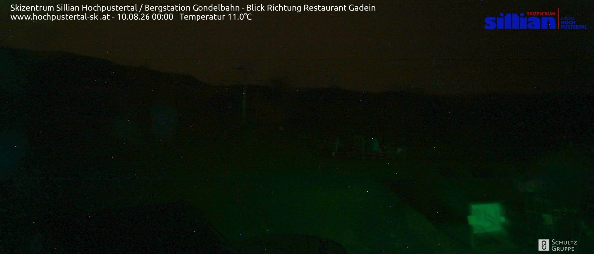 Archiv Foto Webcam Bergstation Gondelbahn in Sillian