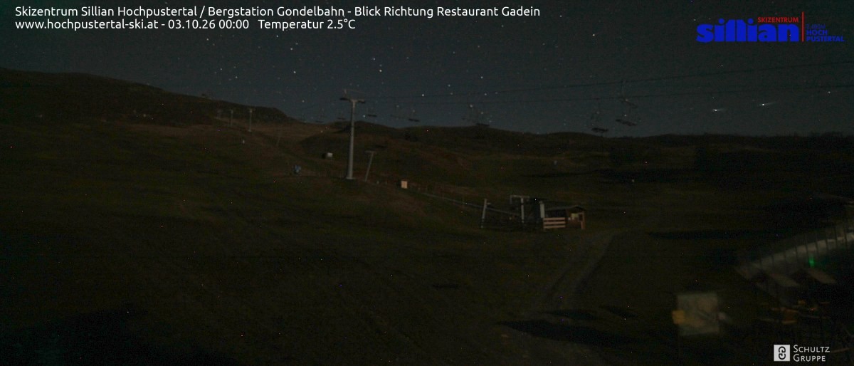Archiv Foto Webcam Bergstation Gondelbahn in Sillian