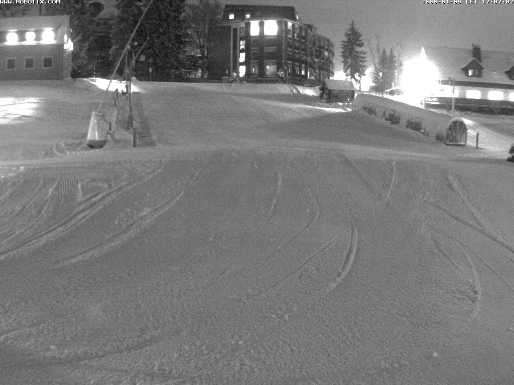 Archiv Foto Webcam Fichtelberg: Kinderskigelände