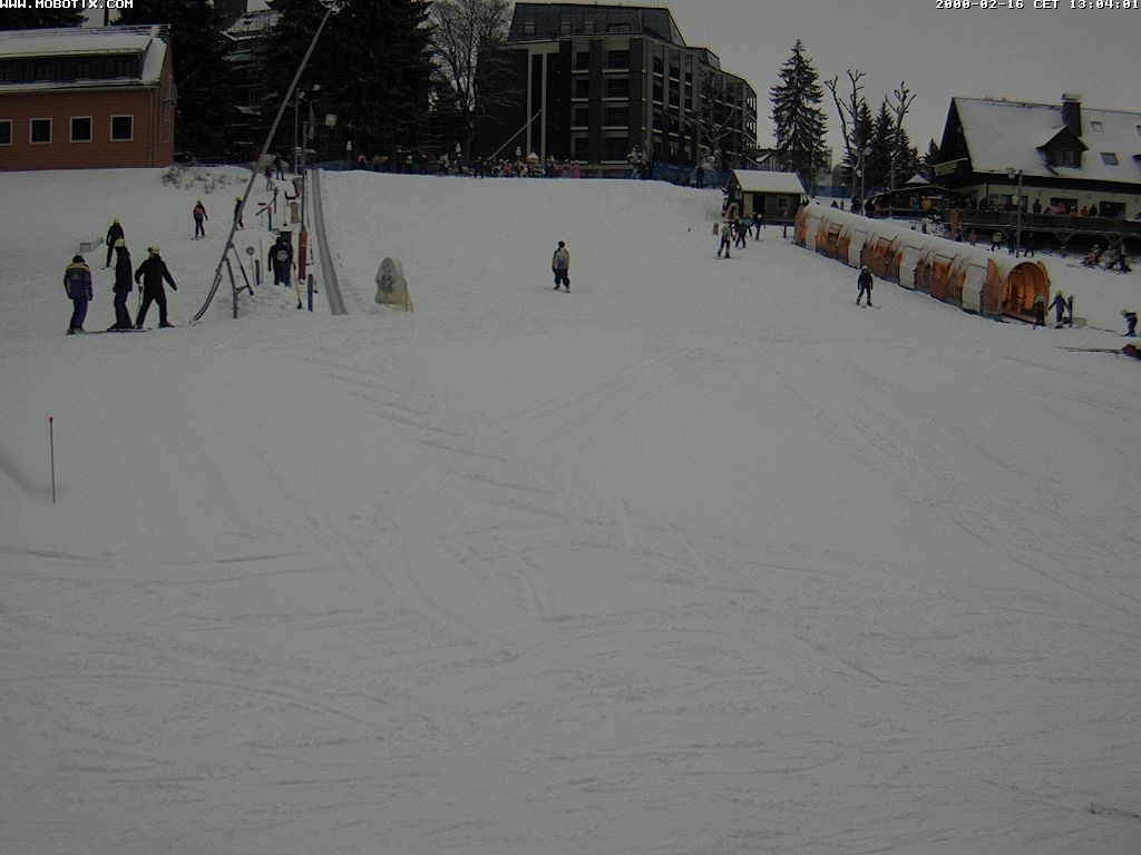 Archiv Foto Webcam Fichtelberg: Kinderskigelände
