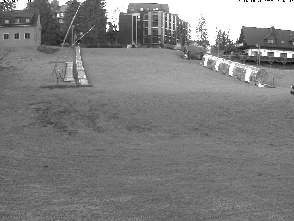 Archiv Foto Webcam Fichtelberg: Kinderskigelände