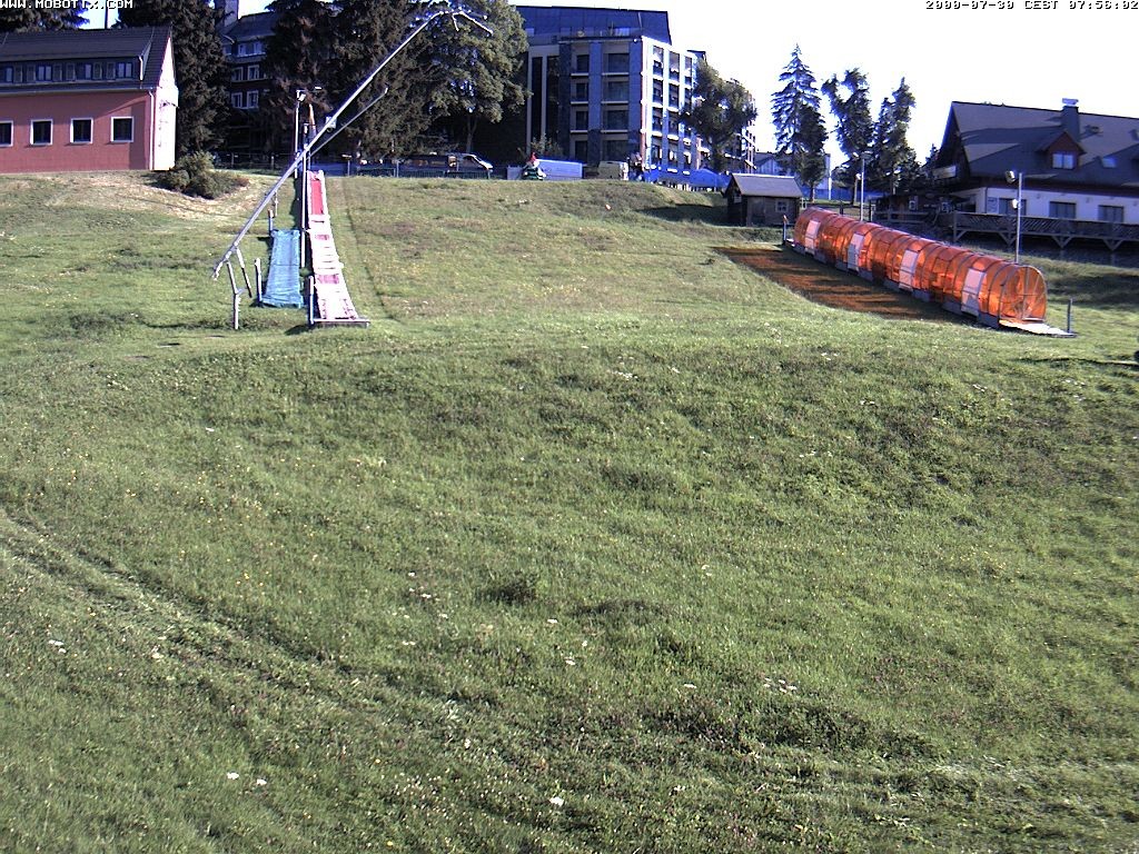 Archiv Foto Webcam Fichtelberg: Kinderskigelände