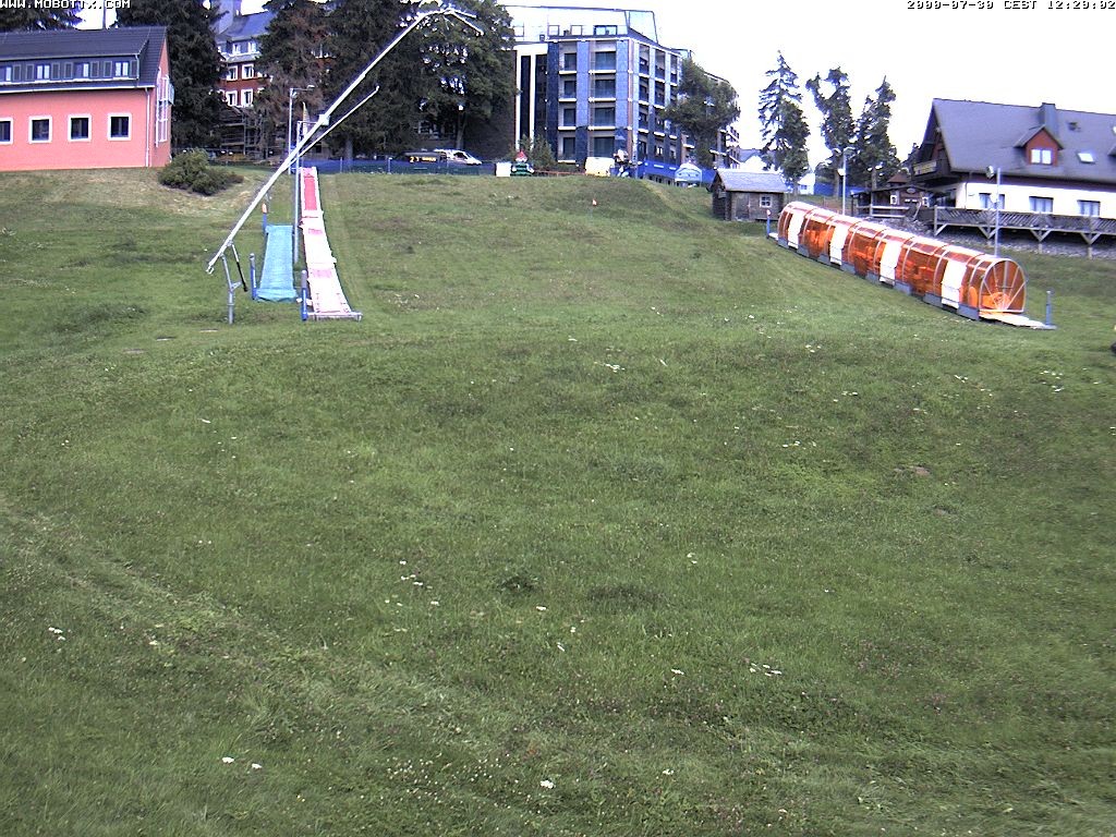Archiv Foto Webcam Fichtelberg: Kinderskigelände
