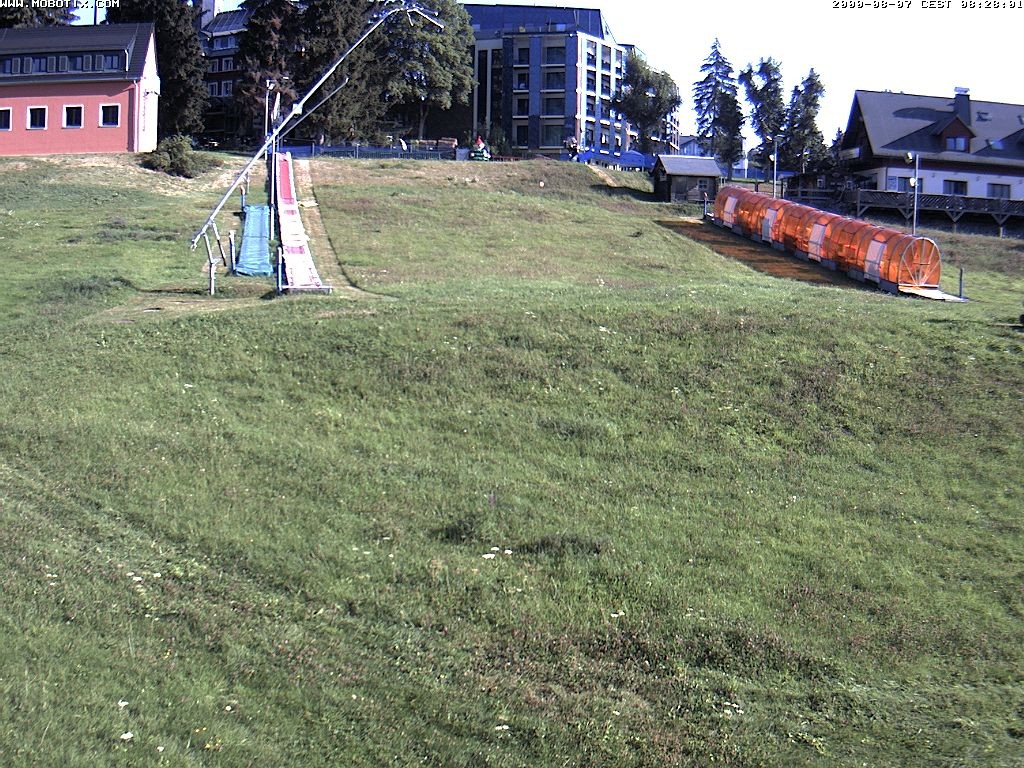 Archiv Foto Webcam Fichtelberg: Kinderskigelände