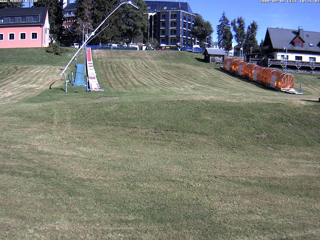 Archiv Foto Webcam Fichtelberg: Kinderskigelände