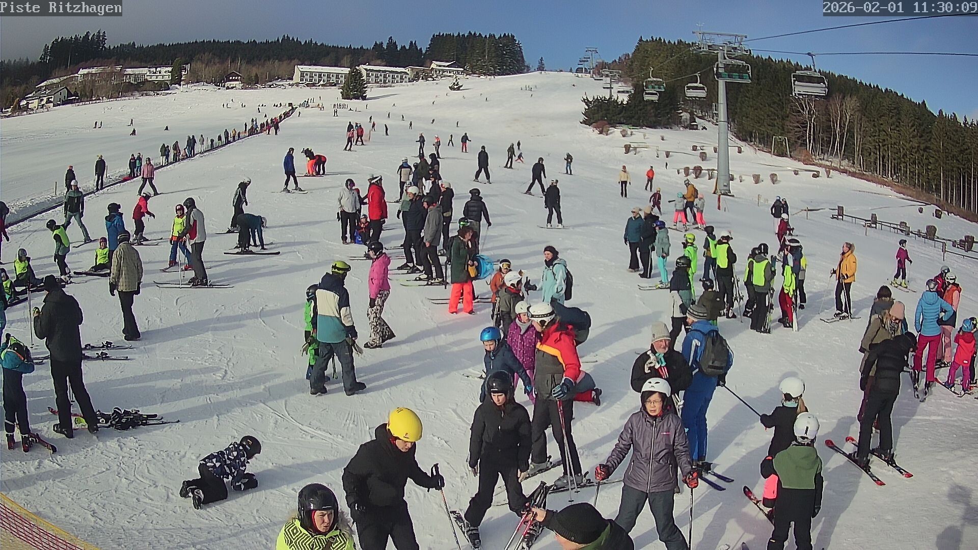 Archiv Foto Webcam Willingen Ritzhagen Kinderlift