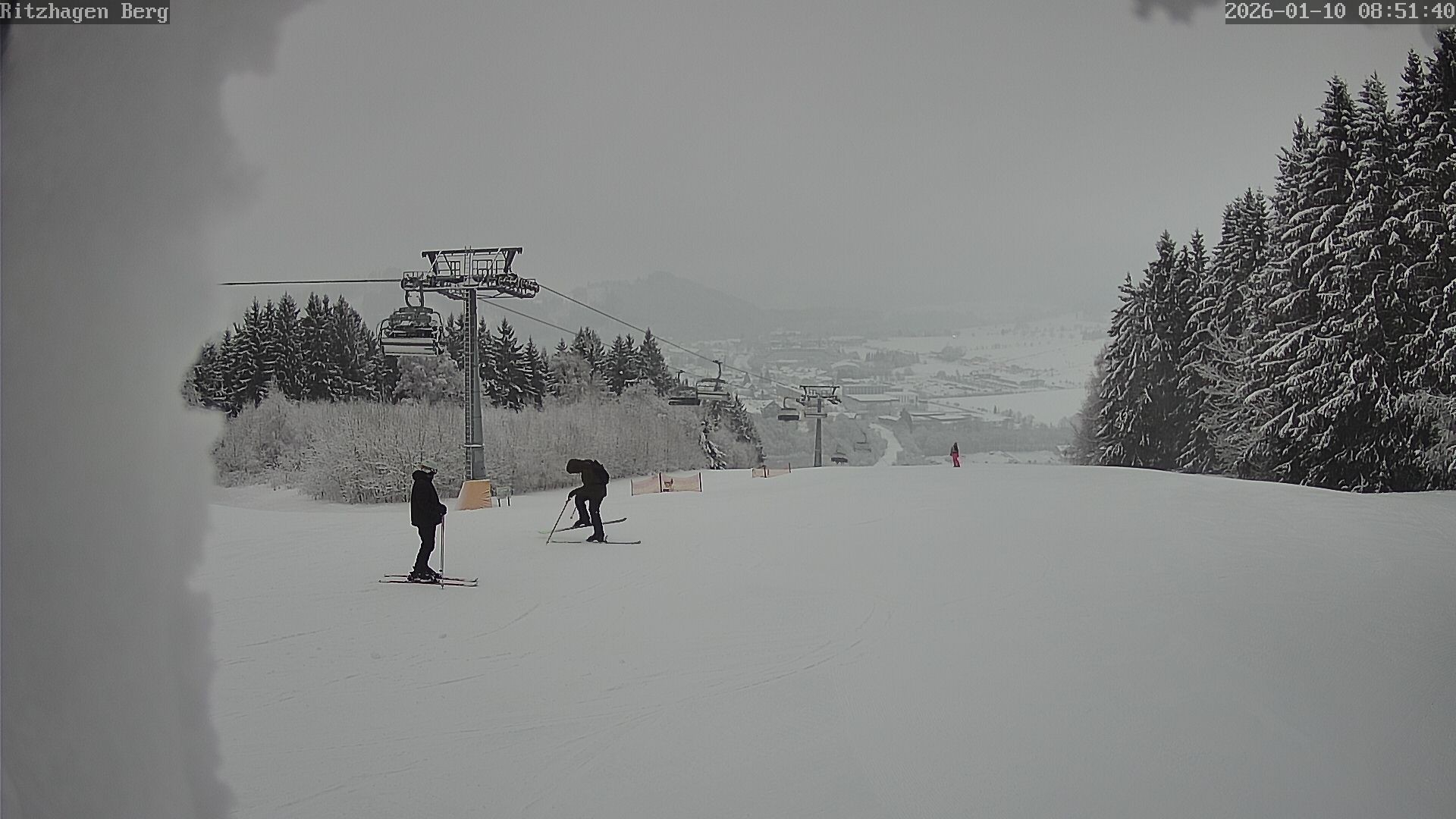 Archiv Foto Webcam Willingen: Ausblick Bergstation Ritzhagen