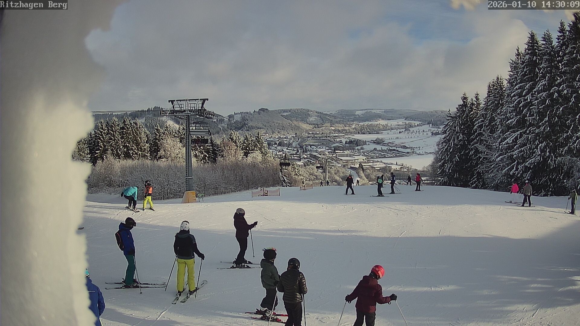Archiv Foto Webcam Willingen: Ausblick Bergstation Ritzhagen
