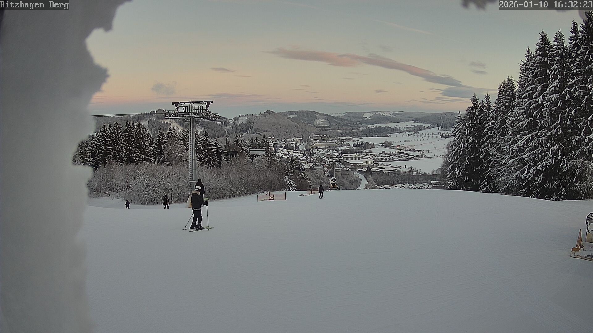 Archiv Foto Webcam Willingen: Ausblick Bergstation Ritzhagen