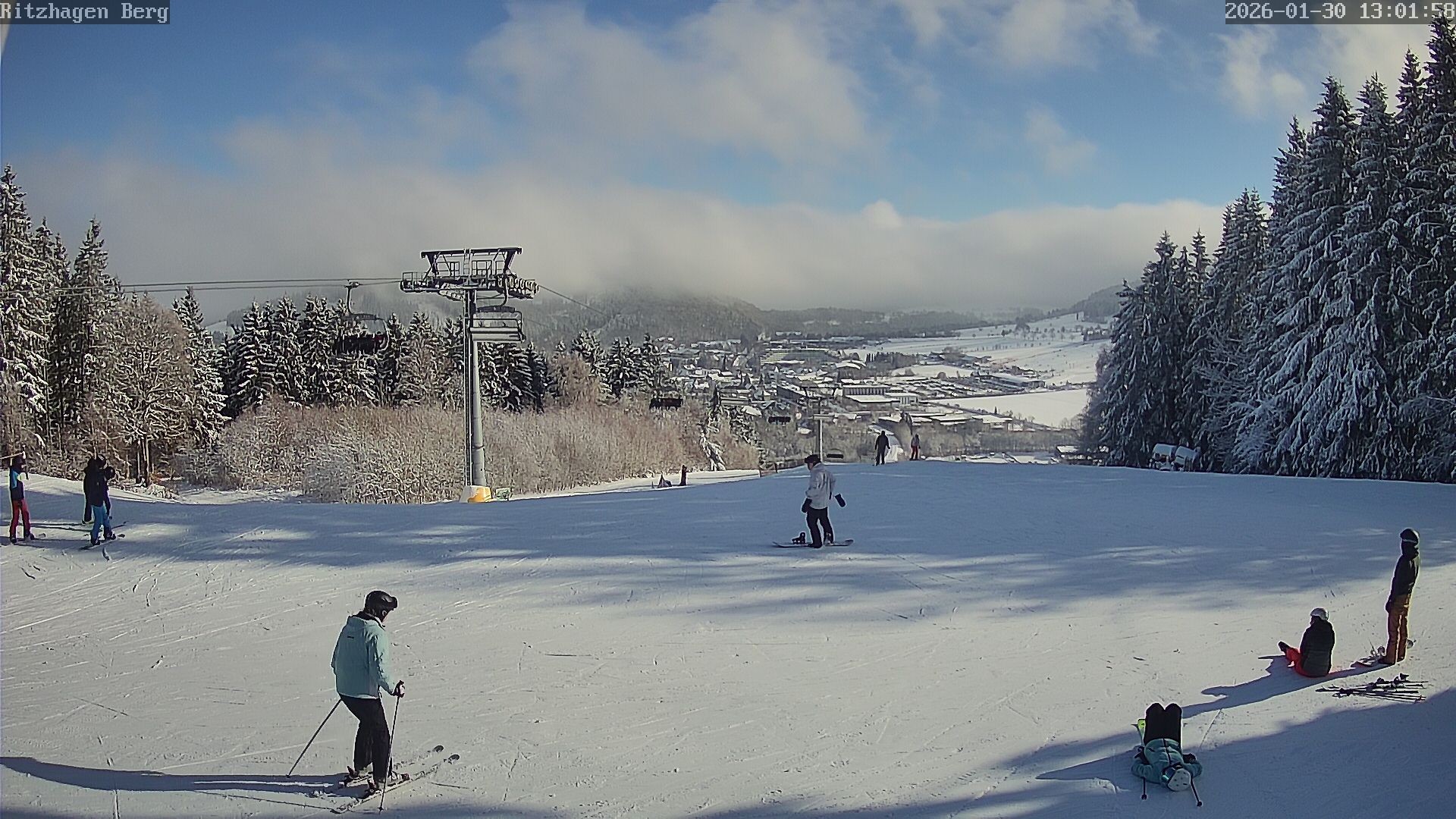 Archiv Foto Webcam Willingen: Ausblick Bergstation Ritzhagen
