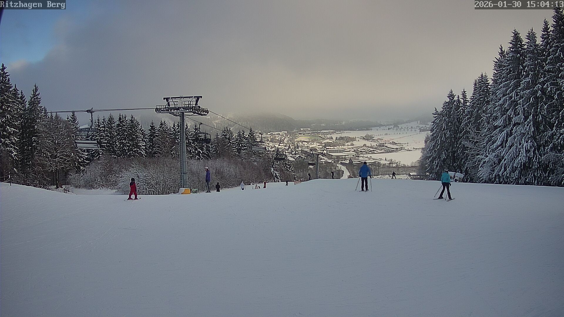 Archiv Foto Webcam Willingen: Ausblick Bergstation Ritzhagen