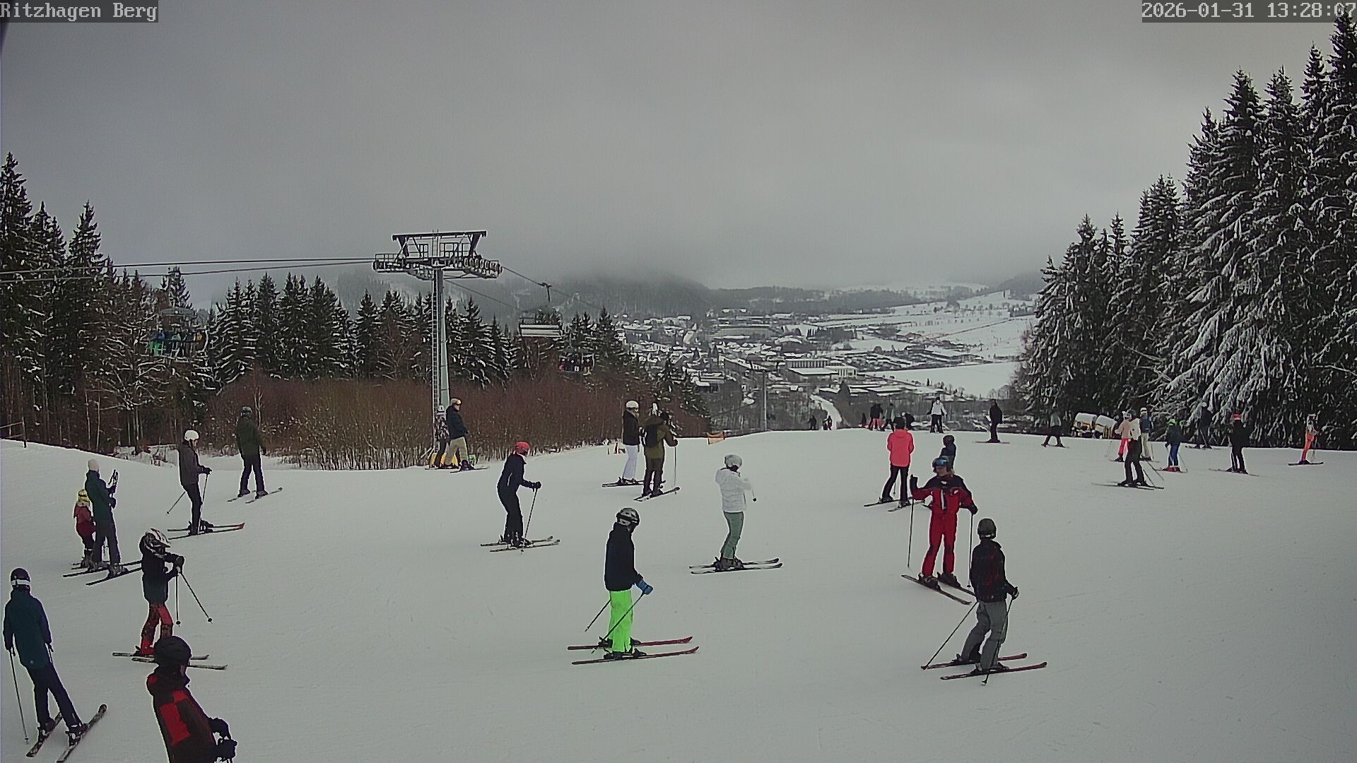 Archiv Foto Webcam Willingen: Ausblick Bergstation Ritzhagen