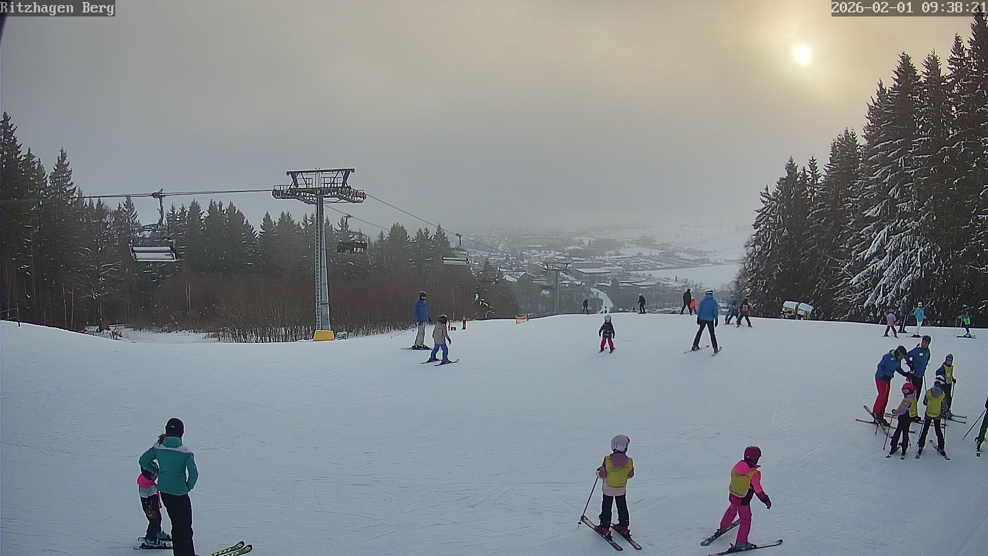 Archiv Foto Webcam Willingen: Ausblick Bergstation Ritzhagen