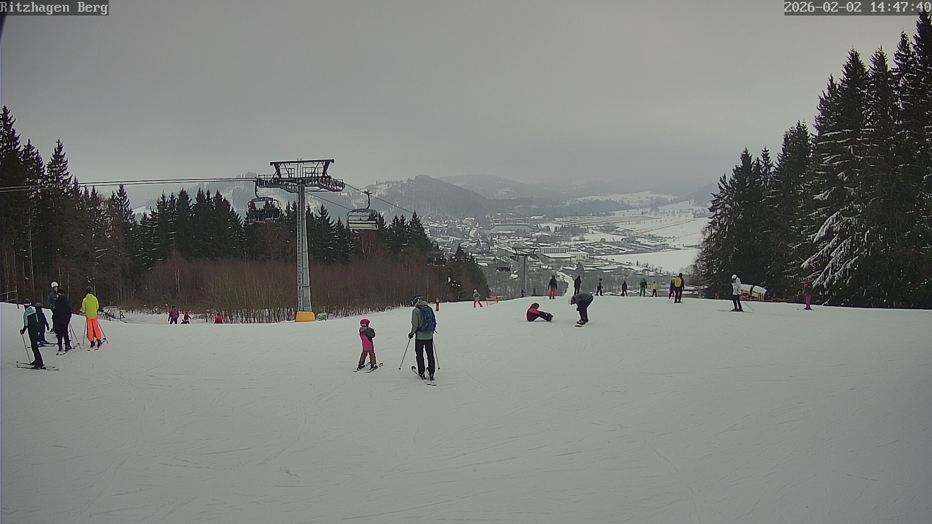 Archiv Foto Webcam Willingen: Ausblick Bergstation Ritzhagen
