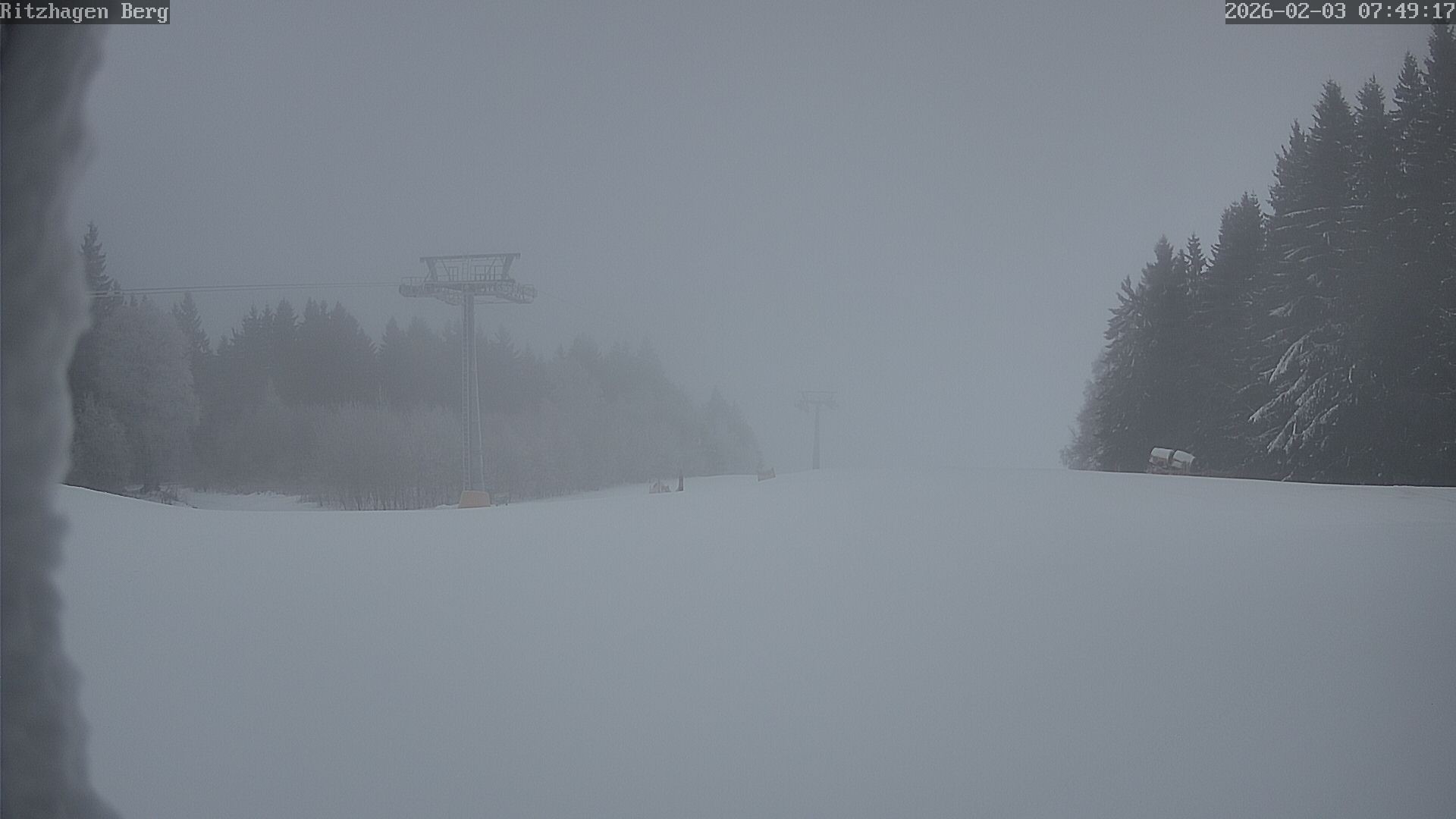 Archiv Foto Webcam Willingen: Ausblick Bergstation Ritzhagen