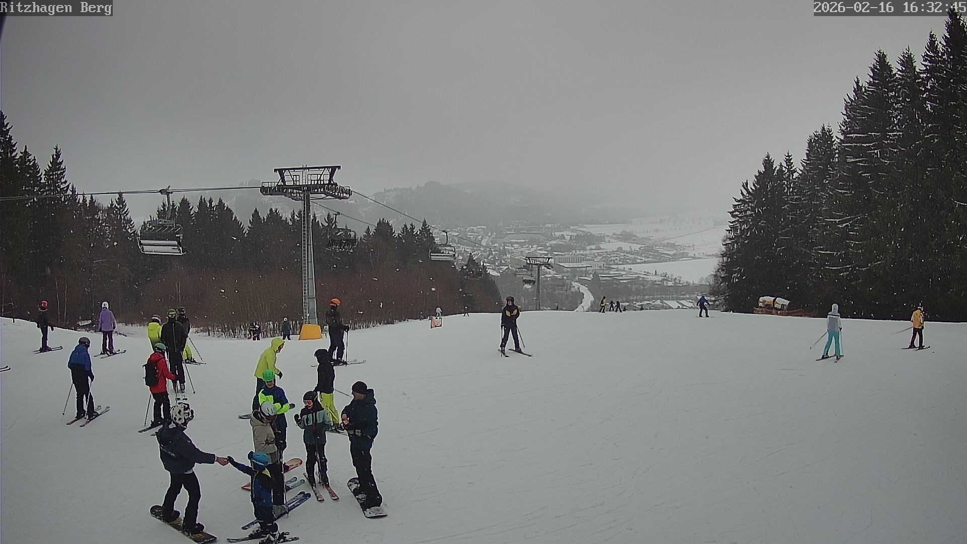 Archiv Foto Webcam Willingen: Ausblick Bergstation Ritzhagen