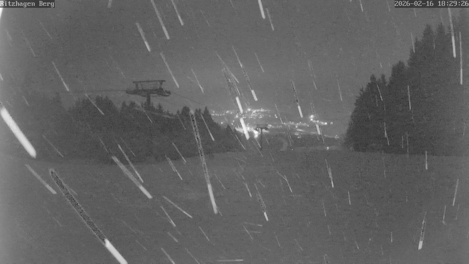 Archiv Foto Webcam Willingen: Ausblick Bergstation Ritzhagen