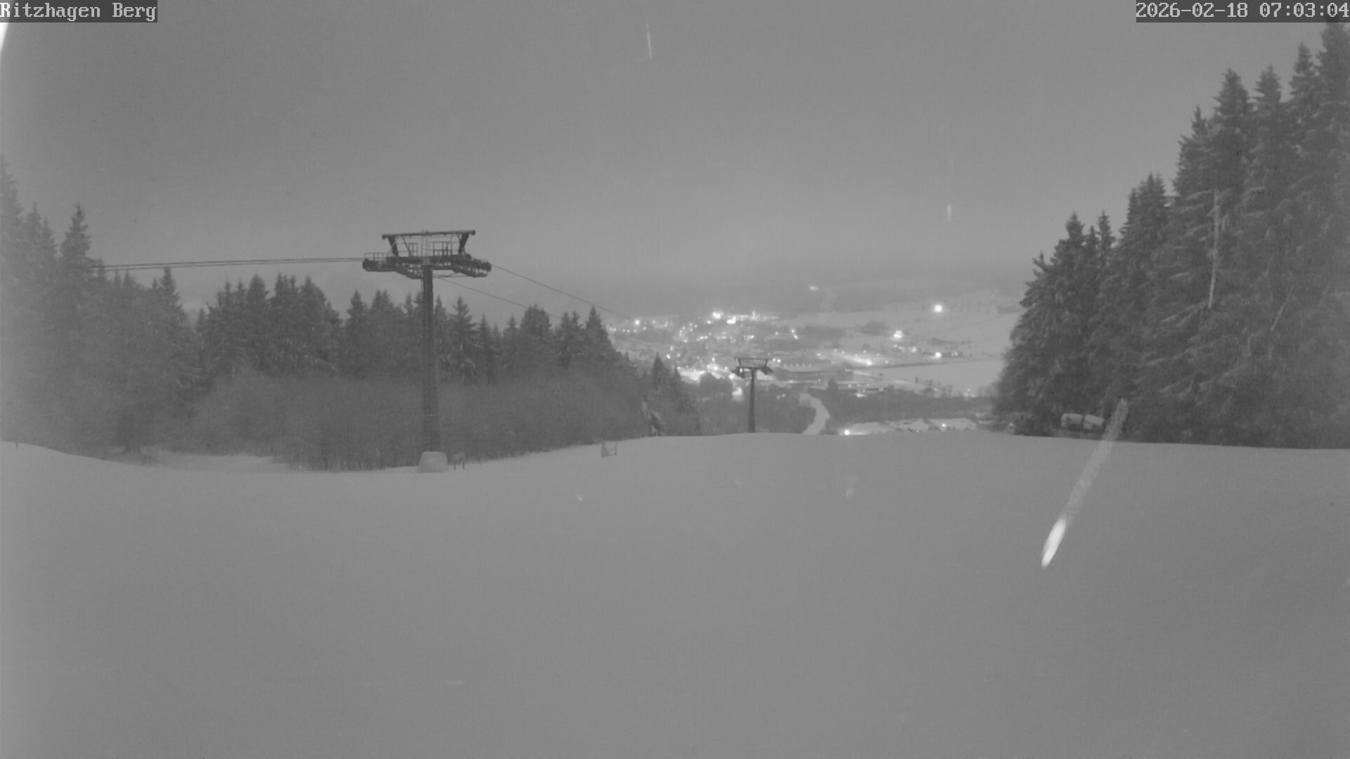 Archiv Foto Webcam Willingen: Ausblick Bergstation Ritzhagen