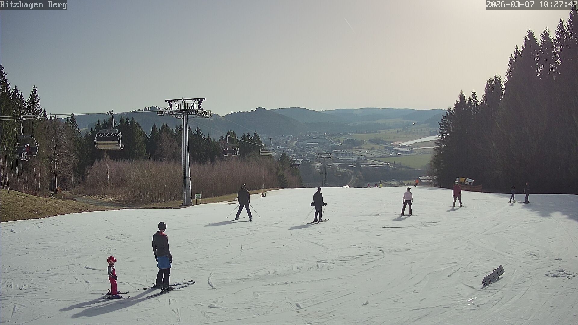 Archiv Foto Webcam Willingen: Ausblick Bergstation Ritzhagen