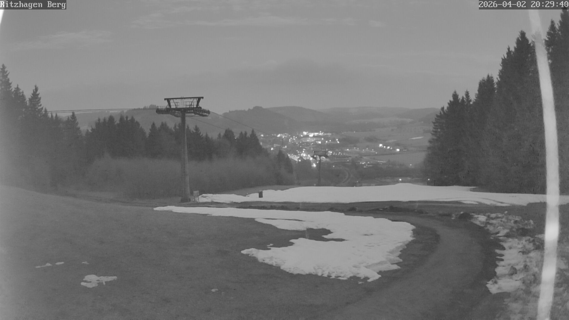 Archiv Foto Webcam Willingen: Ausblick Bergstation Ritzhagen