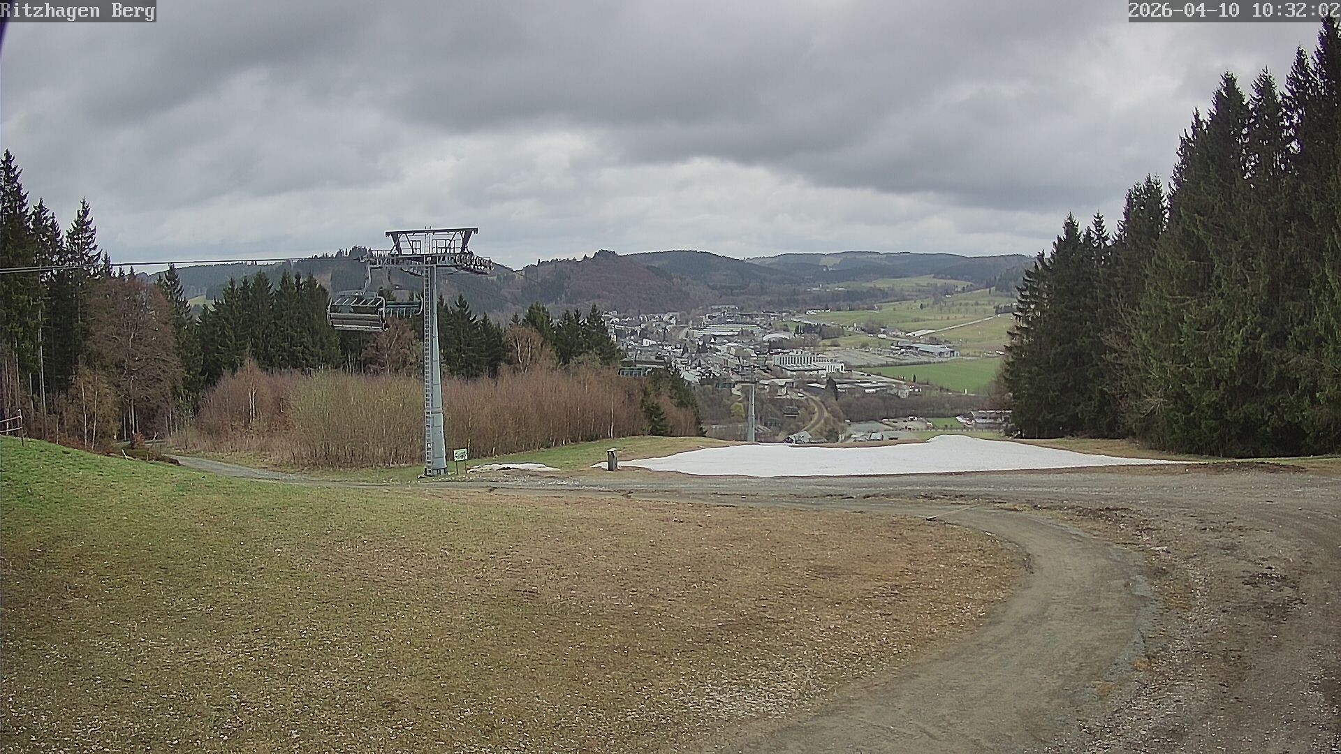 Archiv Foto Webcam Willingen: Ausblick Bergstation Ritzhagen
