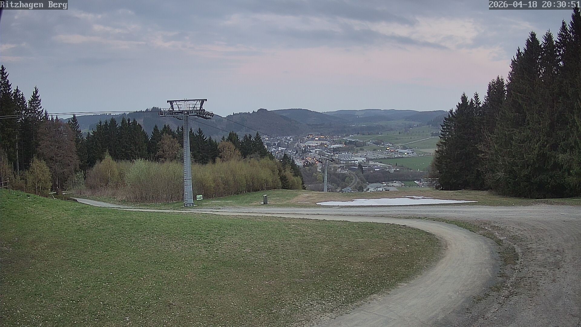 Archiv Foto Webcam Willingen: Ausblick Bergstation Ritzhagen