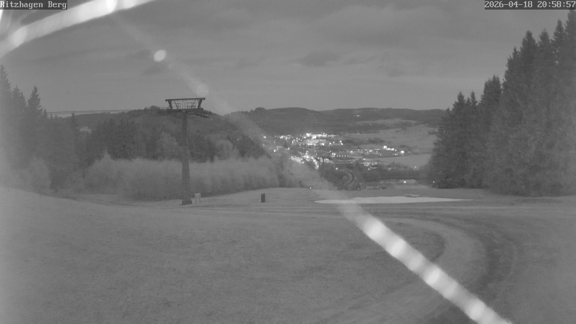 Archiv Foto Webcam Willingen: Ausblick Bergstation Ritzhagen