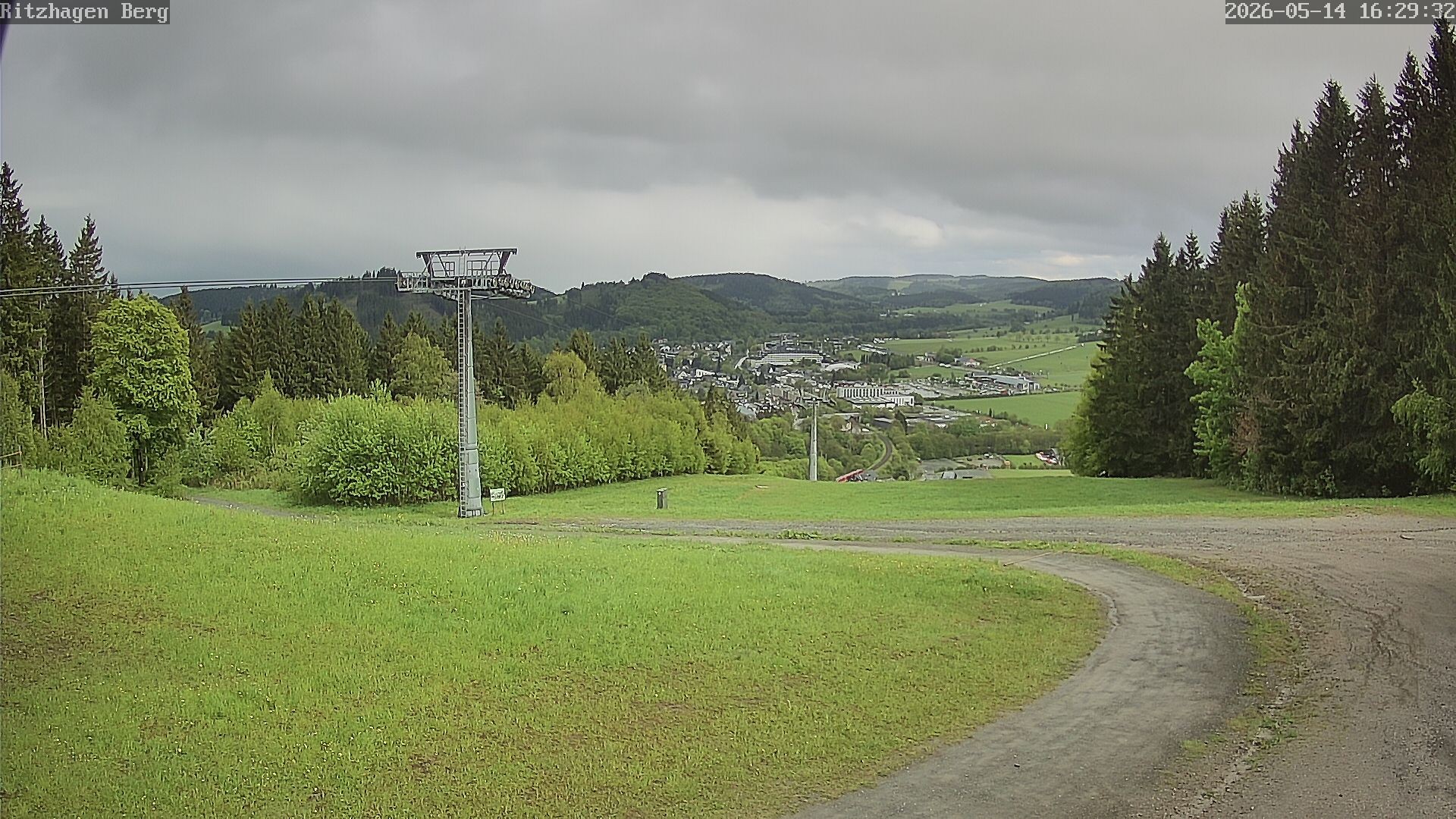 Archiv Foto Webcam Willingen: Ausblick Bergstation Ritzhagen