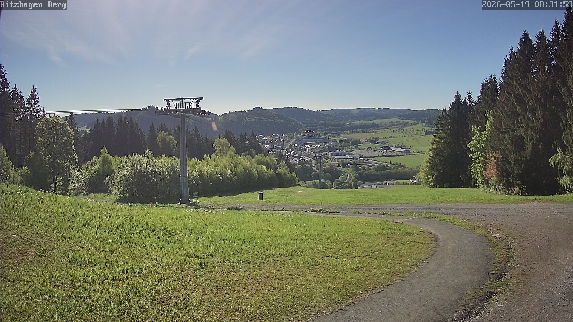 Archiv Foto Webcam Willingen: Ausblick Bergstation Ritzhagen