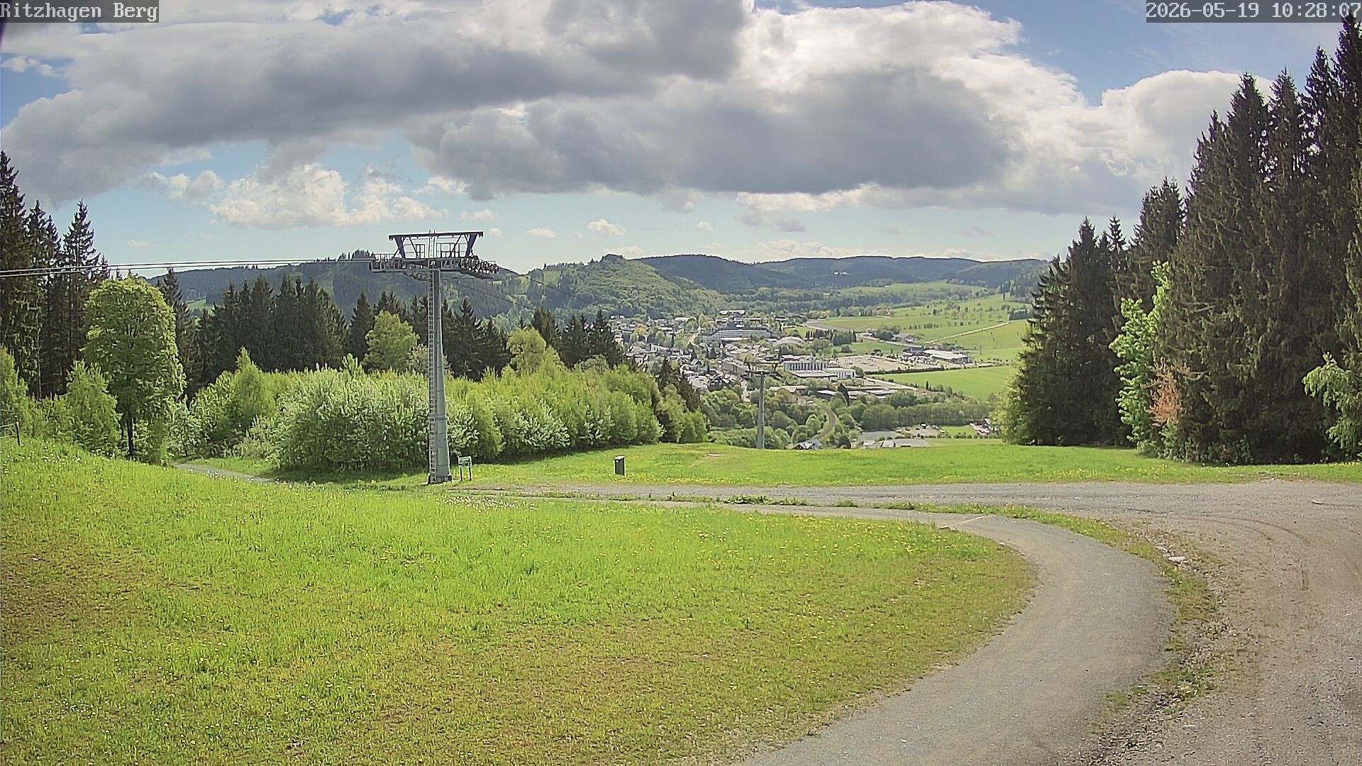 Archiv Foto Webcam Willingen: Ausblick Bergstation Ritzhagen
